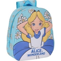 Mochila 3D Alicia en el Pais de las Maravillas Disney 33cm
