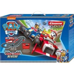 Circuito carreras Ready Race & Rescue Patrulla Canina Paw Patrol Carrera GO!!!
