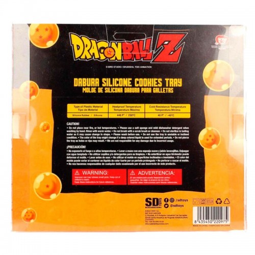 Molde silicona Dabura Dragon Ball Z