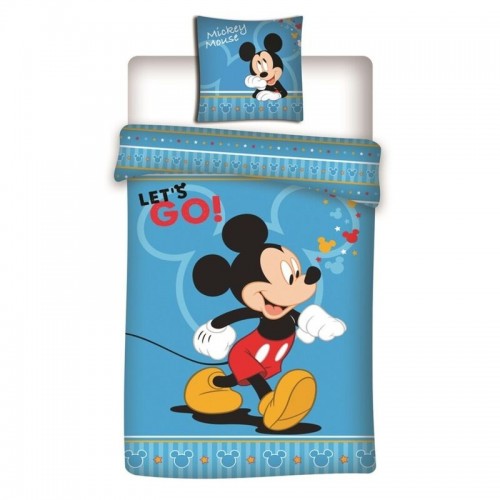 Funda nordica Mickey Disney cama 90cm microfibra
