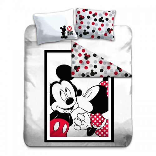 Funda nordica Mickey Minnie Disney cama 135cm algodon