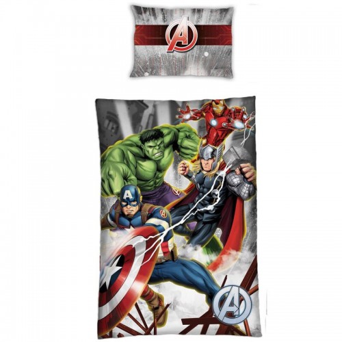 Funda nordica Vengadores Avengers Marvel cama 90cm microfibra