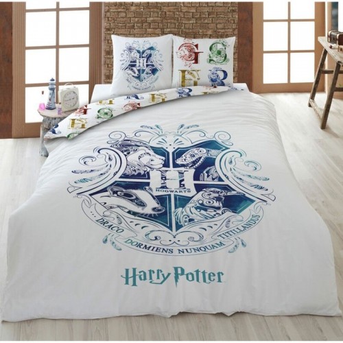 Funda nordica Hogwarts Harry Potter cama 90cm algodon