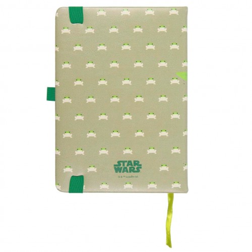 Cuaderno A5 polipiel Yoda Child The Mandalorian Star Wars