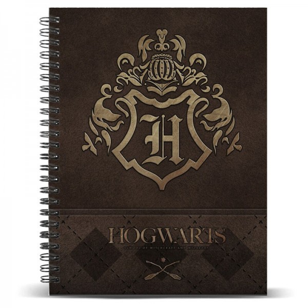 Cuaderno A4 Hogwarts Harry Potter