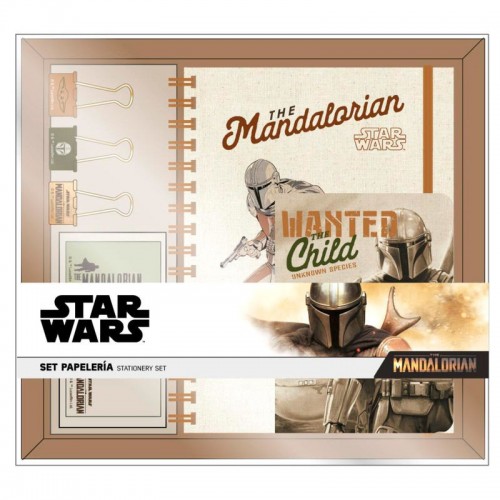 Set papeleria Yoda Child The Mandalorian Star Wars