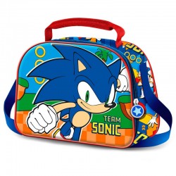 Bolsa portameriendas 3D Team Sonic The Hedgehog