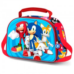 Bolsa portameriendas 3D Friends Sonic The Hedgehog