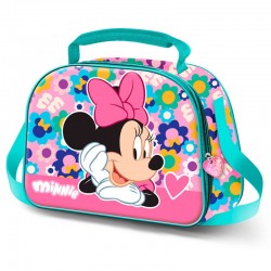 Bolsa portameriendas 3D Heart Minnie Disney
