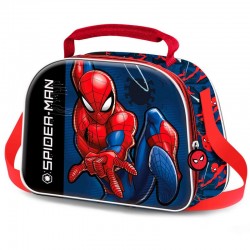 Bolsa portameriendas 3D Speed Spiderman Marvel