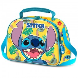 Bolsa portameriendas 3D Grumpy Stitch Disney