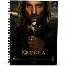 Cuaderno 3D Aragorn El SeÒor de los Anillos