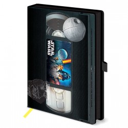 Cuaderno A5 premium VHS Star Wars