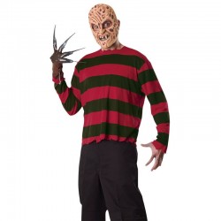 Kit disfraz Freddy Krueger Pesadilla en Elm Street adulto