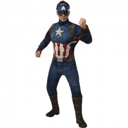 Disfraz Capitan America Deluxe Endgame Vengadores Avengers Marvel adulto