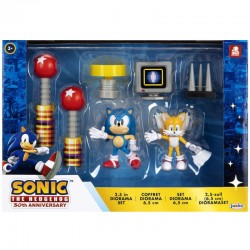 Blister set diorama Sonic The Hedgehog