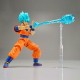 Figura Son Goku Super Saiyan God Saiyan Dragon Ball 14cm