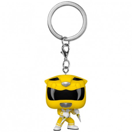 Llavero Pocket POP Power Rangers 30th Anniversary Yellow Ranger