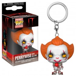 Llavero Pocket POP It Pennywise with balloon Series 2