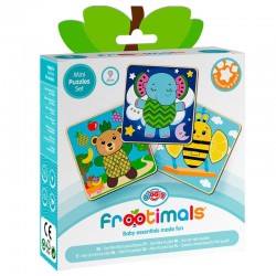 Set mini puzzles Frootimals