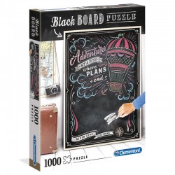 Puzzle Travel Black Board 1000pzs