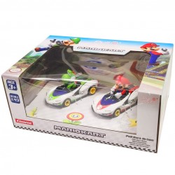 Blister 2 coches Pull Speed Mario + Yoshi Mario Kart