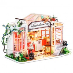Puzzle 3D casa miniatura Honey Ice-cream Shop