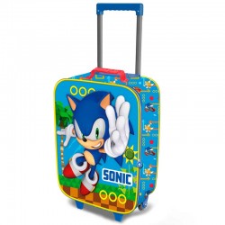 Maleta trolley 3D Faster Sonic the Hedgehog