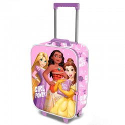 Maleta trolley 3D Princesas Disney