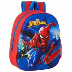 Mochila 3D Spiderman Marvel 32cm