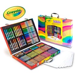 Maletin del artista arcoiris 140pzs Crayola