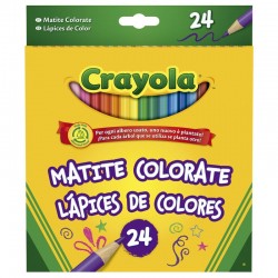 Blister 24 lapices de colores Crayola