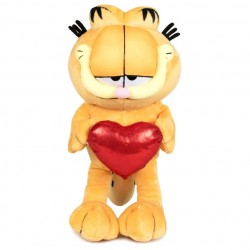 Peluche Garfield corazon 36cm
