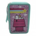 Plumier Snoopy Pig triple completo
