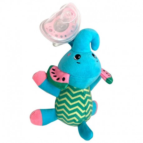 Chupete con peluche Melany Melephant Frootimals