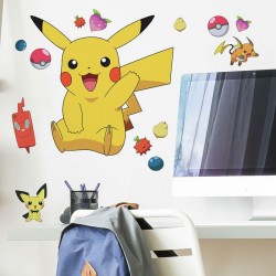 Vinilo decorativo Pikachu Pokemon