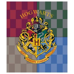 Manta premium coralina Hogwarts Harry Potter