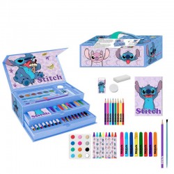 Maletin papeleria coloreable Stitch Disney