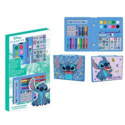 Set papeleria coloreable Stitch Disney
