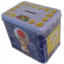 Hucha + taza Toad Super Mario Bros Nintendo