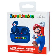 Auriculares inalambricos Blue Super Mario Nintendo