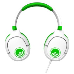 Auriculares gaming Pokeball White and Green Pokemon