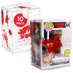 Pack 10 protectores Efecto Bala y Sangre Funko POP