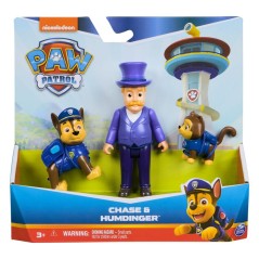 Blister 2 figuras Chase Hero Pup Patrulla Canina Paw Patrol