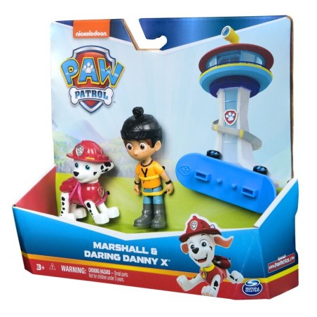 Blister 2 figuras Marshall Hero Pup Patrulla Canina Paw Patrol