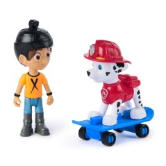 Blister 2 figuras Marshall Hero Pup Patrulla Canina Paw Patrol