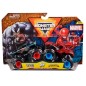 Blister 2 coches Spiderman vs Venom Marvel Monster Jam