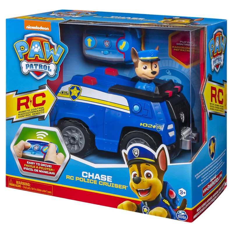 Vehiculo Radio Control Chase Patrulla Canina Paw Patrol