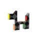 Serpiente de colores Rubiks twist