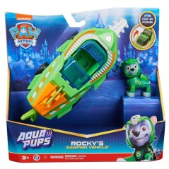 Blister 2 figuras Vehiculos Aqua Pups Patrulla Canina Paw Patrol surtido